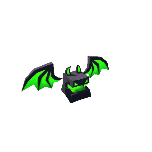 Toon Bat-Green